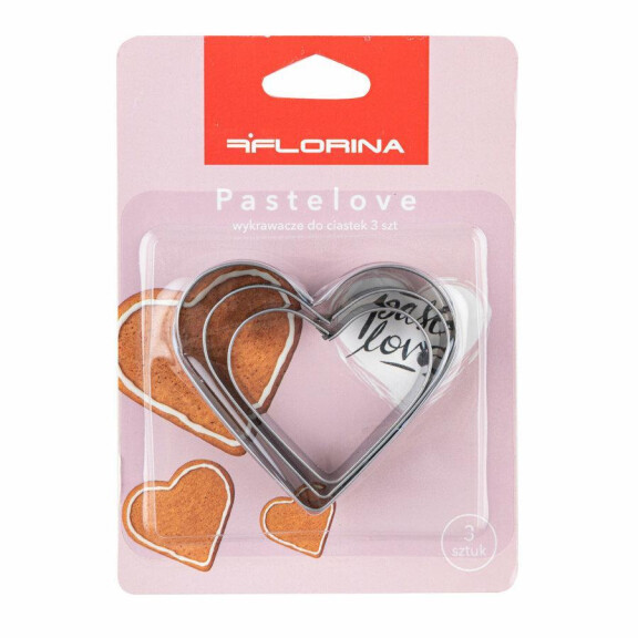 FLORENTYNA Wykrawacze foremki 3szt