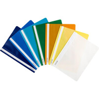 Skoroszyt NATUNA A4 twardy NIEBIESKI