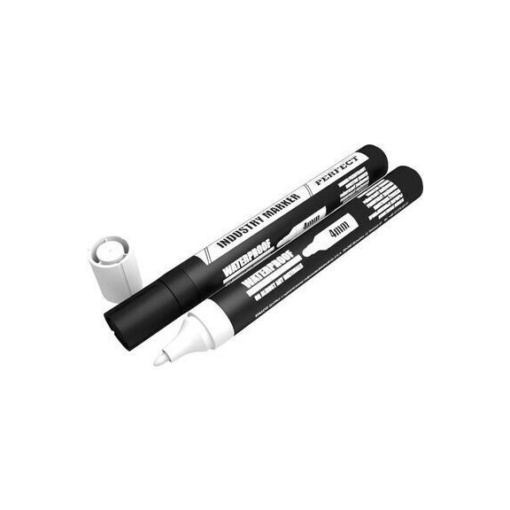 STALCO Marker przemysłowy BIAŁY