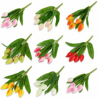 Dekoracja Kwiaty sztuczne Bukiet Tulipan