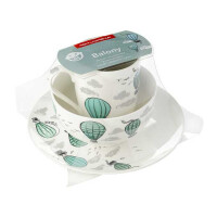 FLORENTYNA Zestaw porcelany sniadaniowej