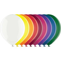 ALIGA Balony 30cm mix Crystal (50sztuk)