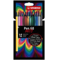 STABILO Flamastry Pen 68 Arty etui 12
