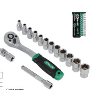 STALCO Zestaw Nasadki i grzechotka 15