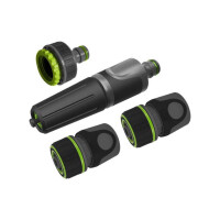 STALCO Zestaw 4-elementowy z dyszą