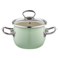 PLESZEW Garnek emal. BARYLKA BERRY 5L