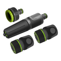 STALCO Zestaw 4-elementowy z dyszą