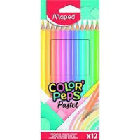 MAPED Kredki COLORPEPS PASTEL TRÓJKĄTNE