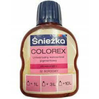 ŚNIEŻKA Colorex 100ml. 32-bordowy