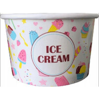 GRILL Miseczka na lody 130ml. 50szt ICE