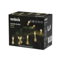 GALICJA Girlanda solarna krople 100led