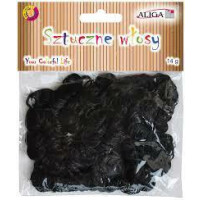 ALIGA Włosy WLO-7714 czarne op.14g