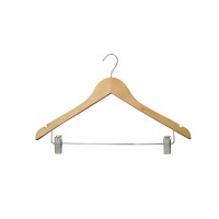 GALICJA Wieszak drewniany z klipsem 9565