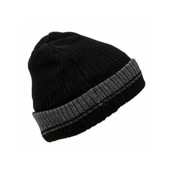 BHP Czapka zimowa ALASKA gruba CZARNA