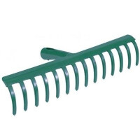 HERMES Grabie metalowe 14 zębów +kij 130