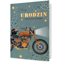 DRAGON Karnet okolicznościowy Urodziny