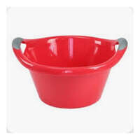 DAJAR Miska Kaja 25 L z uszami MALINOWA