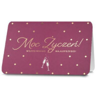 DRAGON Karnet okolicznościowy Urodziny