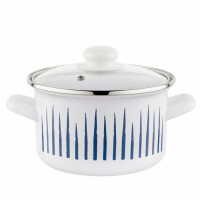 PLESZEW Garnek emal. HAMPTONS 20cm 3,7L