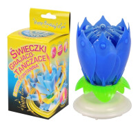 RAVI Grająca Świeczka urodzinowa Kwiat