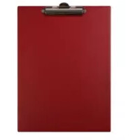 BIURFOL Deska klip A5 Bordowa