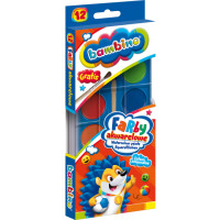 MAJEWSKI Farby akwarelowe  12kol.