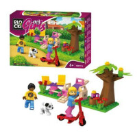 BLOCKI Klocki MyGirls Spacer po parku