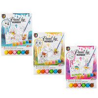 GRAFIX Malowanie po numerkach 2xA4  6