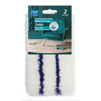 RAVI Wkład do mopa DOBLE chabrowe pasy