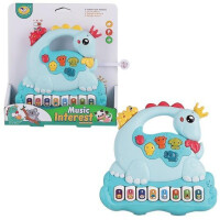 ASKATO Zabawka muzyczna Pianinko DINUŚ