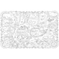 MONUMI Kolorowanka podłogowa XXL