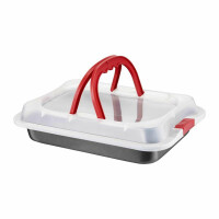 DAJAR AM-Brytfanna z plastikową pokrywą