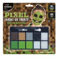 KIDEA Zestaw Farbki do twarzy PIXEL