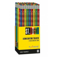 MAJEWSKI Ołówek trójkątny z tabliczką