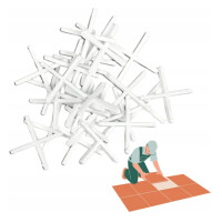 SOLID Krzyżyki dystansowe 8,0mm