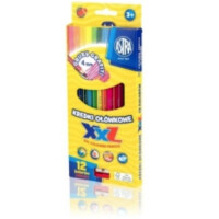 ASTRA Kredki ołówkowe Hexagonalne 12 kol