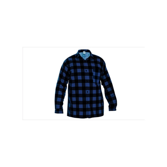 BHP Koszula flanel.SQUARE Niebieska  M