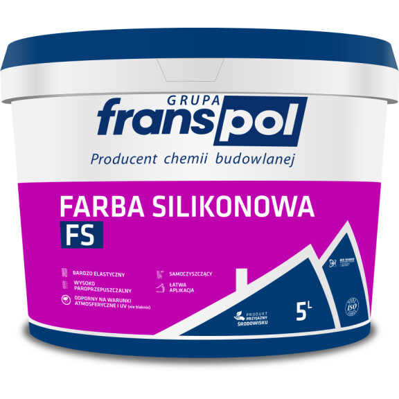 FRANSPOL Farba silikonowa FS BAZA D  5L