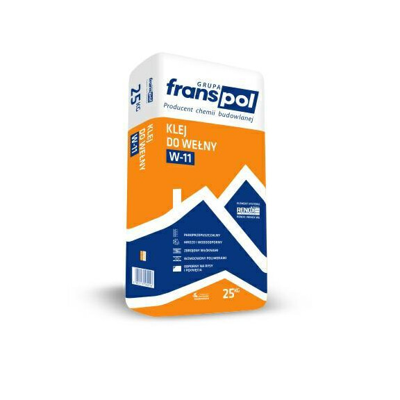 FRANSPOL Klej do wełny W-11 25kg