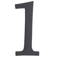 METRO Cyfra 1 aluminiowa grafitowa wys.