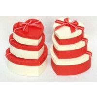 Pudełko prezentowe CZERWONE SERCE