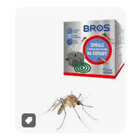 BROS Spirala na komary z dekoracyjną