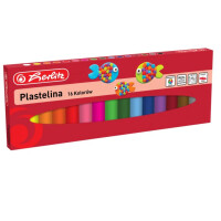 HERLITZ Plastelina 16 kolorów