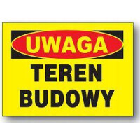 Budowlana tablica ostrzegawcza BTO-43