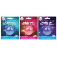 GRAFIX Piłka kałczukowa świecąca