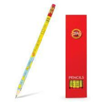 KOH-I-NOOR OŁÓWEK GRAFITOWY 1231 Z GUMKĄ