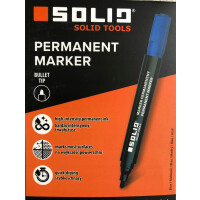 SOLID Marker gruby niebieski 6695