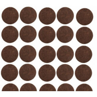 Podkładki filcowe samoprzylepne brąz