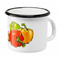 GALICJA Kubek emaliows z kalką  0,6L WZ3