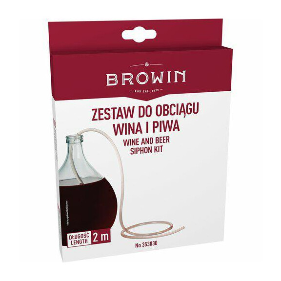 BROWIN Wężyk do obciągu wina-eko